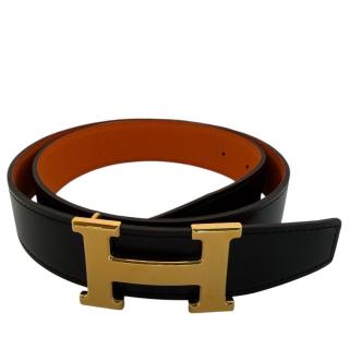 Ceinture Hermes en Cuir réversible