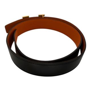 Ceinture Hermes en Cuir réversible