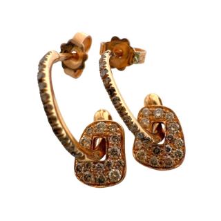 Boucles D'Oreilles Mattioli Mini Puzzle Or 18ct