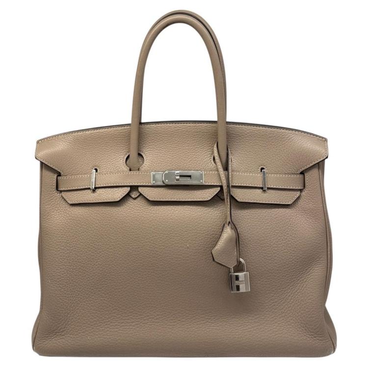 Sac Hermes Birkin 35 Togo Etoupe
