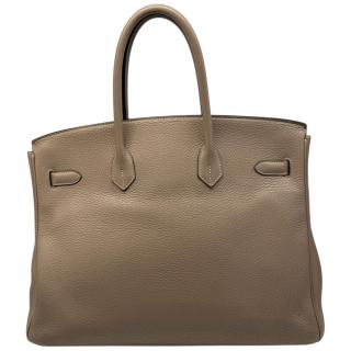 Sac Hermes Birkin 35 Togo Etoupe