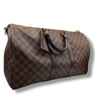 Sac Louis Vuitton Keepall 45 Damier Ébène