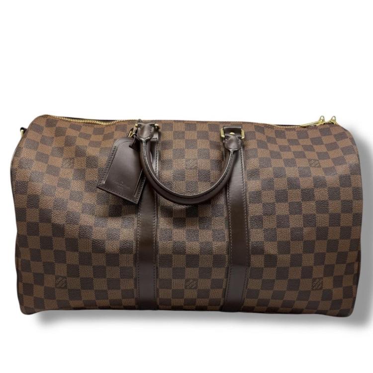 Sac Louis Vuitton Keepall 45 Damier Ébène