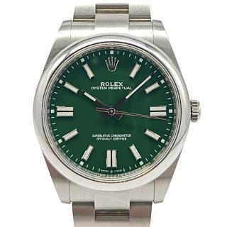 Rolex Oyster Perpetual 41 Green Dial