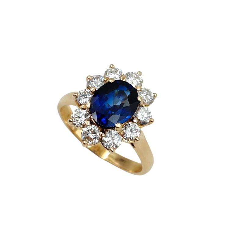 Bague Or Jaune 18 Ct