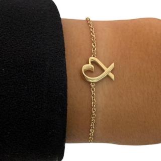 Bracelet Tiffany & Co Cœur adorable Or 18ct