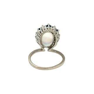 Bague Or Blanc 18 Ct