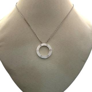 Collier Cartier Pendentif LOVE 3 diamants