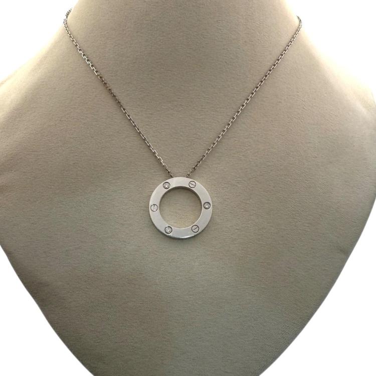 Collier Cartier Pendentif LOVE 3 diamants