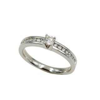 Bague Or Blanc 18 Ct