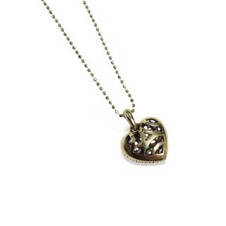 Collier Coeur Or jaune 18 ct