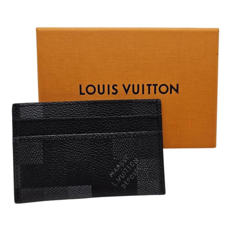 LOUIS VUITTON PORTE-CARTES DOUBLE DAMOFLAGE