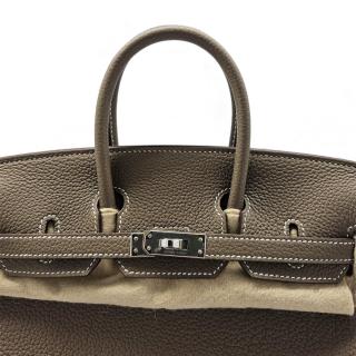 Sac Hermès Birkin 25 Togo étoupe