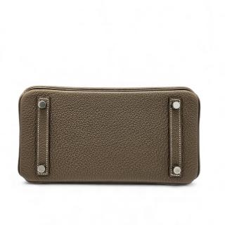 Sac Hermès Birkin 25 Togo étoupe