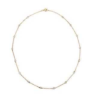 Collier Or Rose 18 Ct