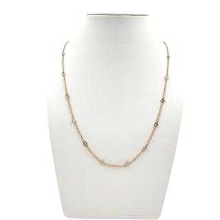 Collier Or Rose 18 Ct