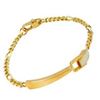Bracelet Or Jaune&Blanc 18 Ct
