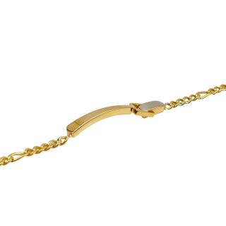 Bracelet Or Jaune&Blanc 18 Ct