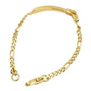 Bracelet Or Jaune&Blanc 18 Ct