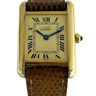 Cartier Tank Must Vermeil Vintage