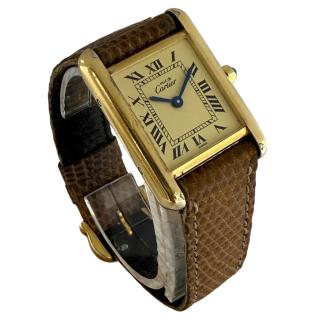 Cartier Tank Must Vermeil Vintage