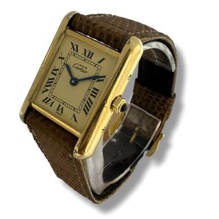 Cartier Tank Must Vermeil Vintage