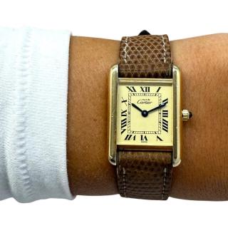 Cartier Tank Must Vermeil Vintage