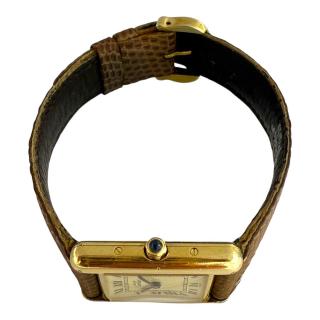 Cartier Tank Must Vermeil Vintage