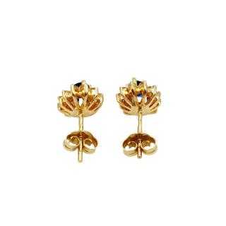 Boucles d'Oreilles Or Jaune 18 Ct