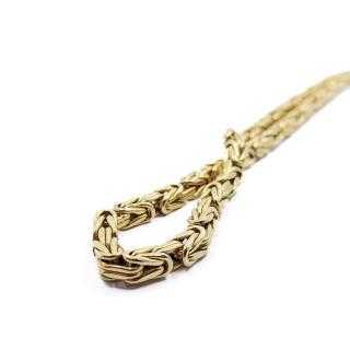 Collier Or Jaune 14k Maille Royale
