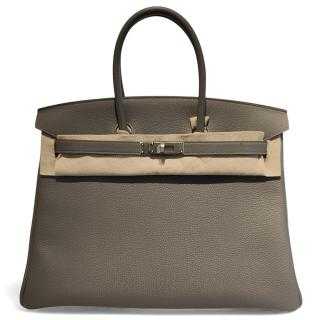 Hermès Birkin 35 Togo Gris Meyer