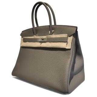 Hermès Birkin 35 Togo Gris Meyer