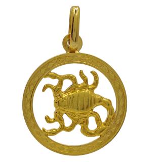 Pendentif Scorpion Or 18Ct