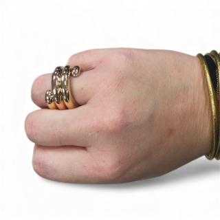 Bague Or Jaune & Rose 18ct