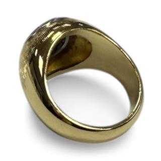 Chevalière Diamants & Saphirs