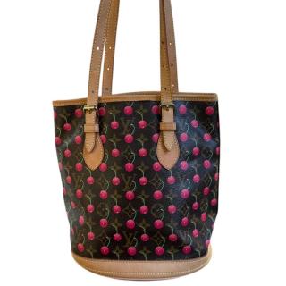 Sac Louis Vuitton Bucket Pm Cerise