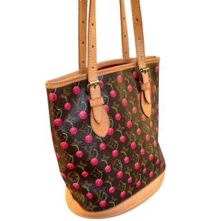 Sac Louis Vuitton Bucket Pm Cerise