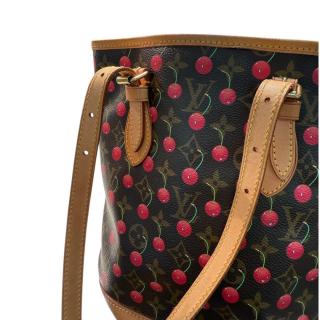 Sac Louis Vuitton Bucket Pm Cerise