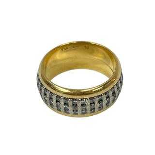Bague Or Jaune et Diamants