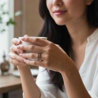 Bague Or Jaune et Diamants