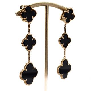 Boucles d'oreilles pendantes Van Cleef & Arpels Magic Alhambra