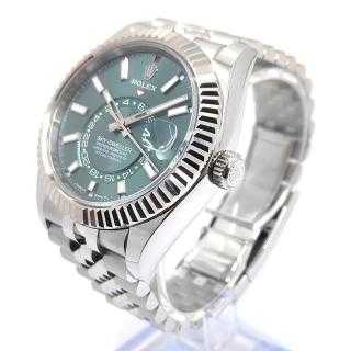 Rolex Sky-Dweller 42 Jubile Mint Green Dial
