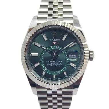 Rolex Sky-Dweller 42 Jubile Mint Green Dial
