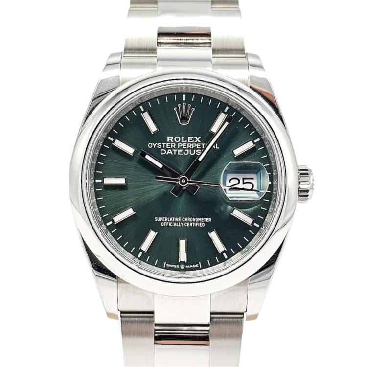 Rolex Datejust 36 Green Dial
