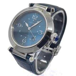 Cartier Pasha 41 Blue Sunray Dial
