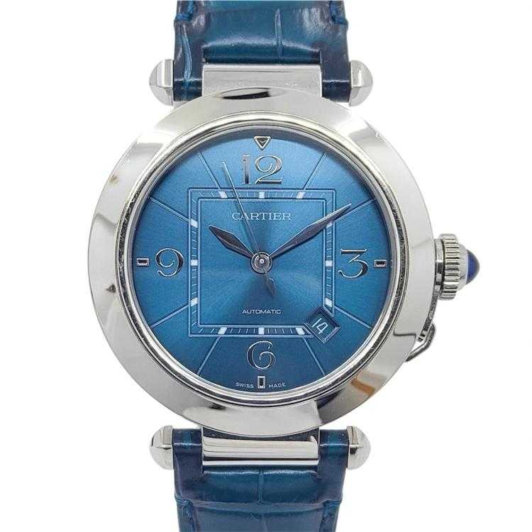 Cartier Pasha 41 Blue Sunray Dial