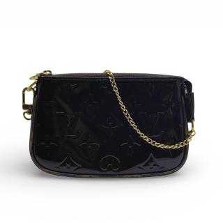 Pochette Accessoire Mini Louis Vuitton Monogram Verni