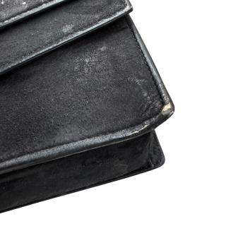 Sac Saint Laurent Sulpice en Suede Noir