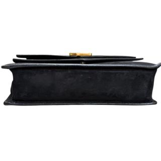 Sac Saint Laurent Sulpice en Suede Noir