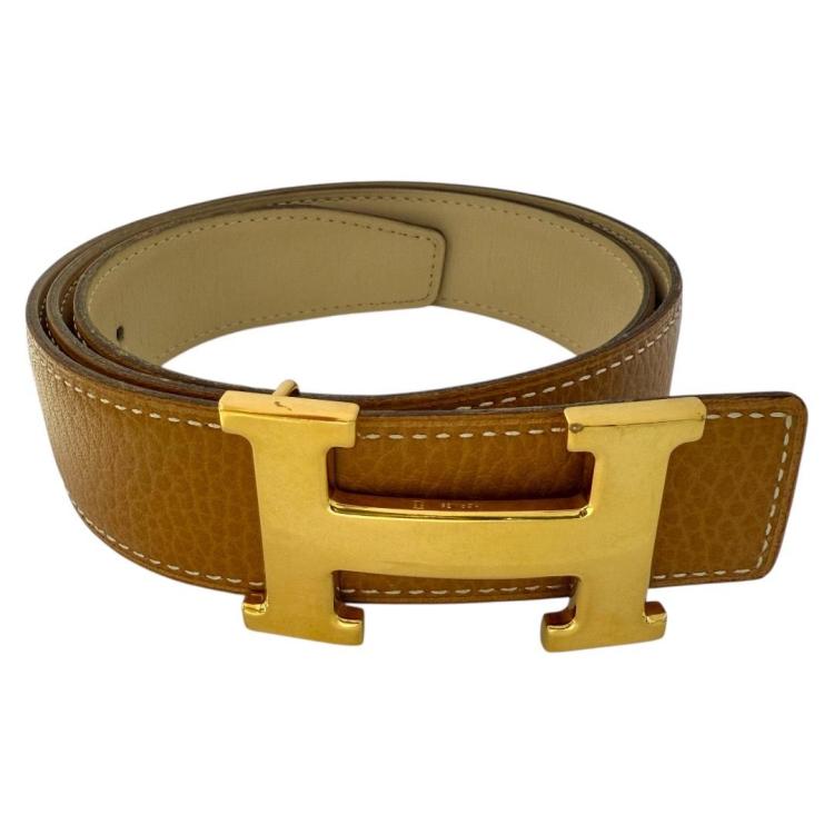 Ceinture Hermes Boucle H & Cuir réversible